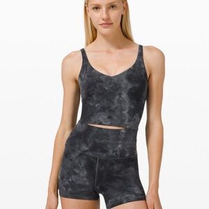 lululemon athletica Black Tie-Dye Align Tank